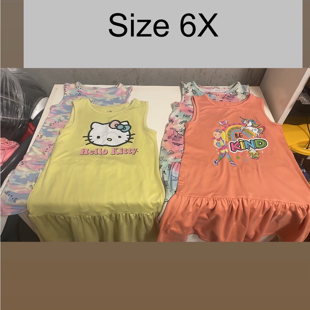Skater Dress Lot Girls Size 6X
